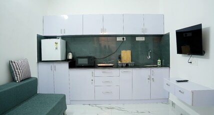La Maison Du Bonheur -White town Room Type - Deluxe Family Suite - 2BHK