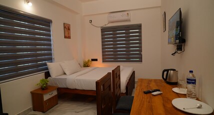 Green pearl Residency Room Type - DELUX AC ROOMS