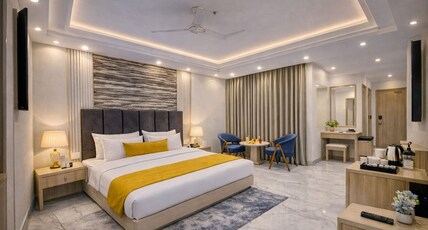 Hotel Luxe Stay - Delhi Airport Room Type - Luxe Super Deluxe With City View Hotel Luxe Stay - Delhi Airport Room Type - Luxe Super Deluxe With City View