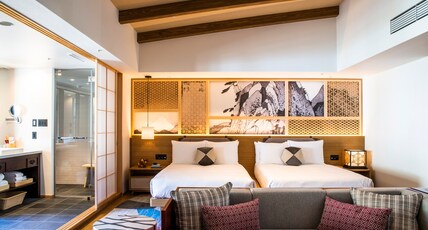 Hotel Indigo HAKONE GORA, an IHG hotel Room Type - 2 Single Suite River View Private Hot Spring