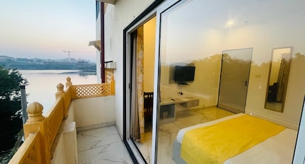 Young Monk Hostel Udaipur -Jaydurg Haveli Room Type - Standard Double Room With Balcony (Age from 18-40 Years Only - No Family) Young Monk Hostel Udaipur -Jaydurg Haveli Room Type - Standard Double Room With Balcony (Age from 18-40 Years Only - No Family)