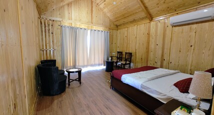Nature Retreat Chohal Hoshiarpur Room Type - Bamboo Lake View Hut Nature Retreat Chohal Hoshiarpur Room Type - Bamboo Lake View Hut
