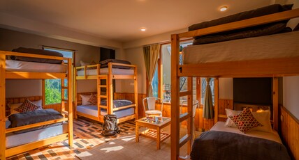 Zostel Manali (Vashisht) Room Type - A Bunk bed in a 6 Bed Mixed Dorm