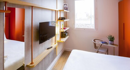 ibis budget Cherbourg La Glacerie Room Type - TRIPLE - room with 1 double bed and 1 pull-out bed