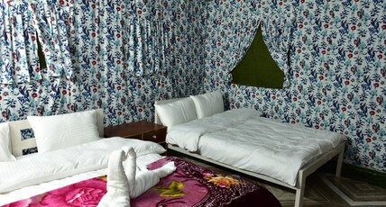 Camp Nandan Room Type - RIVER SIDE LUXURY COTTAGE