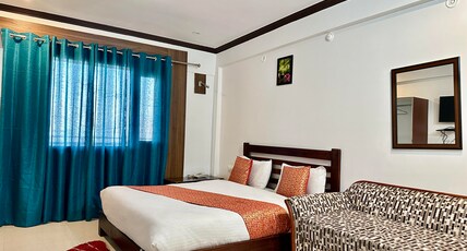 Green Roof Hotel | Hill View Nainital Room Type - Deluxe Room with Hill View