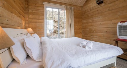 StayVista at Sara's Chalet Room Type - Two Bedroom One Attic Room and Private Lawn in Sara Chalet