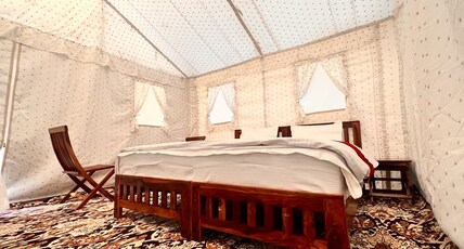Luxury Swiss Camp By Monkey Tail Room Type - Luxury Camp