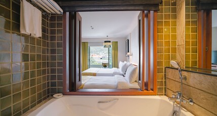 The Royal Paradise Hotel & Spa Room Type - Deluxe Royal Wing Pool View Triple Room The Royal Paradise Hotel & Spa Room Type - Deluxe Royal Wing Pool View Triple Room