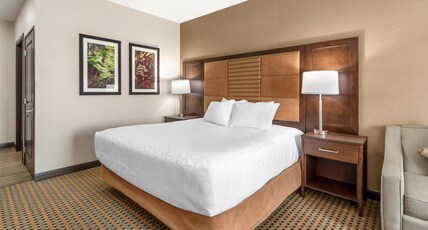 Best Western Plus Hinton Inn & Suites Room Type - 1 King Bed, Non-Smoking, 50 Inch Led Television, Microwave, Refrigerator, Sofabed, Full Breakfast