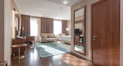 BEST WESTERN PLUS ASTANA Room Type - 1 King Bed, Non-Smoking, Junior Suite, Air-Conditioned, Wi-Fi, Lcd Television, Mini Bar, Full Breakf BEST WESTERN PLUS ASTANA Room Type - 1 King Bed, Non-Smoking, Junior Suite, Air-Conditioned, Wi-Fi, Lcd Television, Mini Bar, Full Breakf