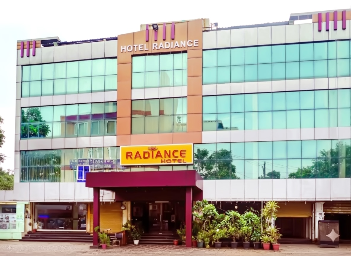 Radiance hotel - 1 km from Jiwaji university - Tap to explore photos
