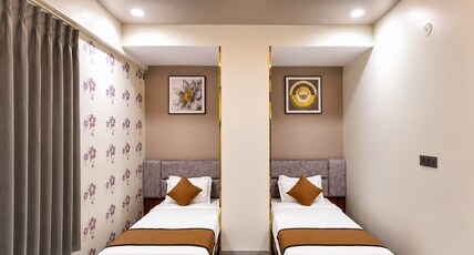 Hotel Mohan Palace (5 Min walk from Khatu Shyam Ji Temple) Room Type - Super Deluxe Twin Bed Room