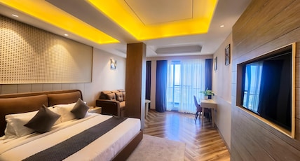 Hotel Paradise Mansion @ Mall Road (Free Onsite Parking), Mussoorie Room Type - Paradise View Suite Valley View with Balcony & Common Terrace Hotel Paradise Mansion @ Mall Road (Free Onsite Parking), Mussoorie Room Type - Paradise View Suite Valley View with Balcony & Common Terrace