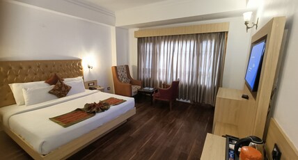 Sandhya Resort Room Type - Mountain Facing Room with Balcony Hot and Cold AC Sandhya Resort Room Type - Mountain Facing Room with Balcony Hot and Cold AC