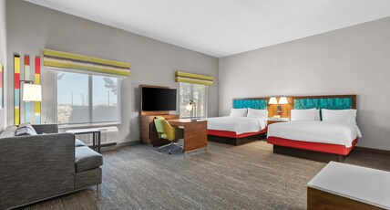 Hampton Inn & Suites El Paso West Room Type - 2QNS STUDIO SOFABED NOSMOK