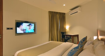 Hotel Panchavati Yatri. Room Type - Deluxe Room