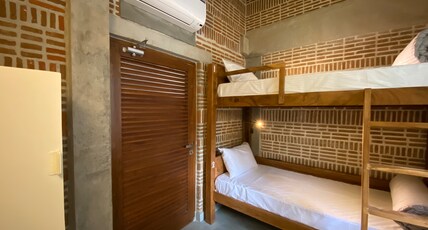 OSTEL Auroville Room Type - A Bed in 2 Bed Dorm