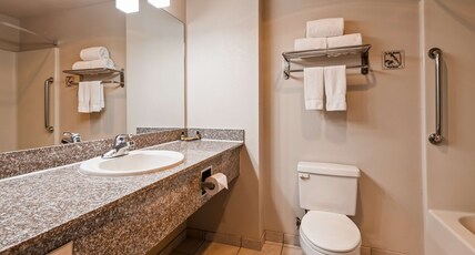 Best Western Plus Memorial Inn & Suites Room Type - 1 King Bed, Non-Smoking, High Speed Internet Access, Microwave, Refrigerator, Sofabed, Full Breakfas Best Western Plus Memorial Inn & Suites Room Type - 1 King Bed, Non-Smoking, High Speed Internet Access, Microwave, Refrigerator, Sofabed, Full Breakfas