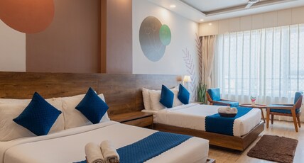 Moustache Rishikesh Luxuria | Hostel & Rooftop Bar Room Type - Quadruple Private Ensuite Room