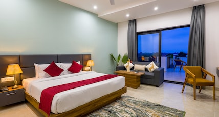 Corbett Tusker Meadows By White Flower (A min Walk to Kosi River) Room Type - White Tulip Rooms with Balcony and Hill View Corbett Tusker Meadows By White Flower (A min Walk to Kosi River) Room Type - White Tulip Rooms with Balcony and Hill View