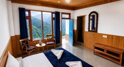 The Blue Mont Sojha Jibhi Room Type - Deluxe Room With Balcony