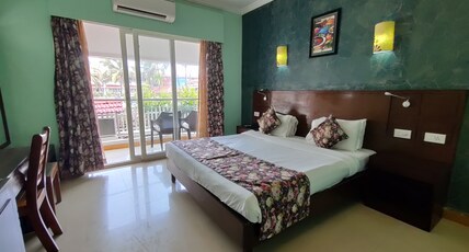 Goan Heritage  A Beachfront Resort Room Type - Deluxe AC Pool View Room