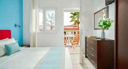 Evlogia Hotel Seafront and Annex by Greek Pride Room Type - ANNEX Standard Double | Garden View Evlogia Hotel Seafront and Annex by Greek Pride Room Type - ANNEX Standard Double | Garden View