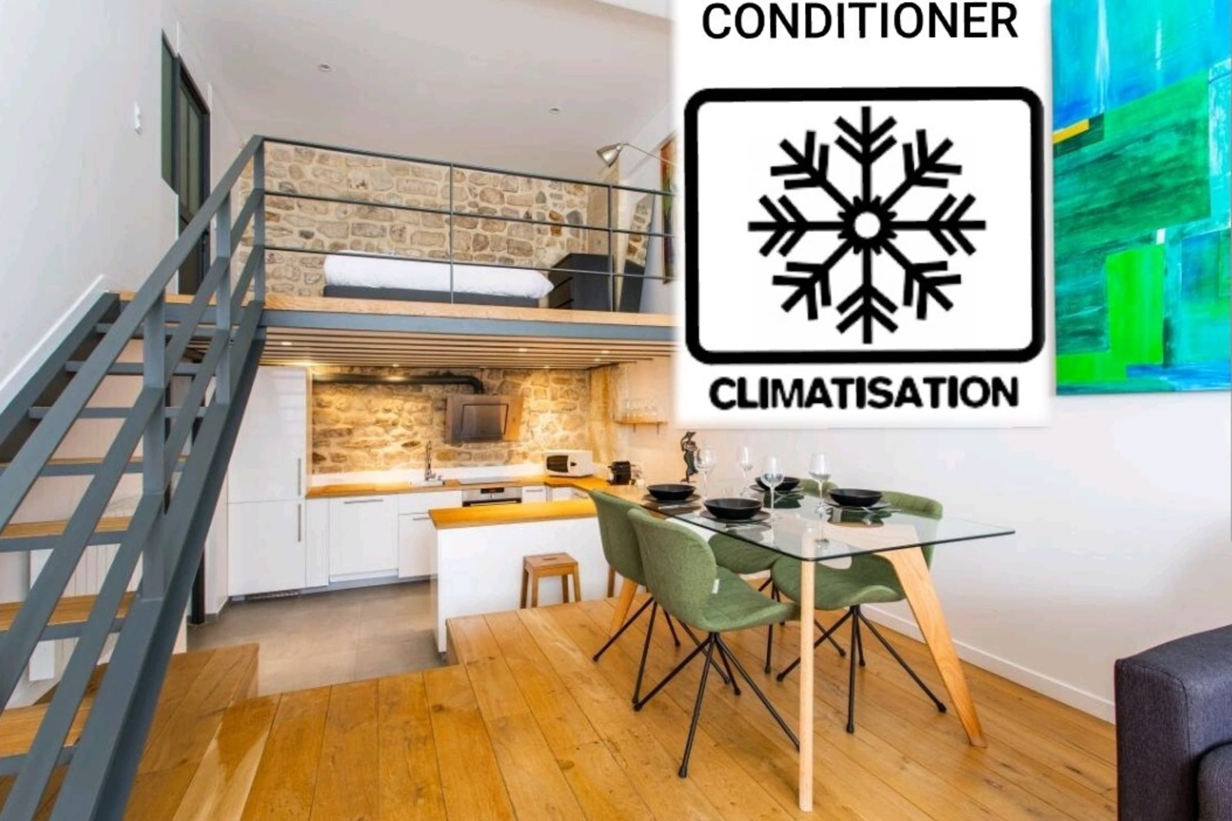 Elegant apartment - 1BR/6P- Grands Boulevards - Tap to explore photos