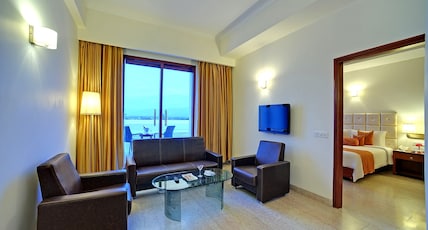 Royal Sarovar Portico Room Type - Suite with Living Area - King Bed Royal Sarovar Portico Room Type - Suite with Living Area - King Bed