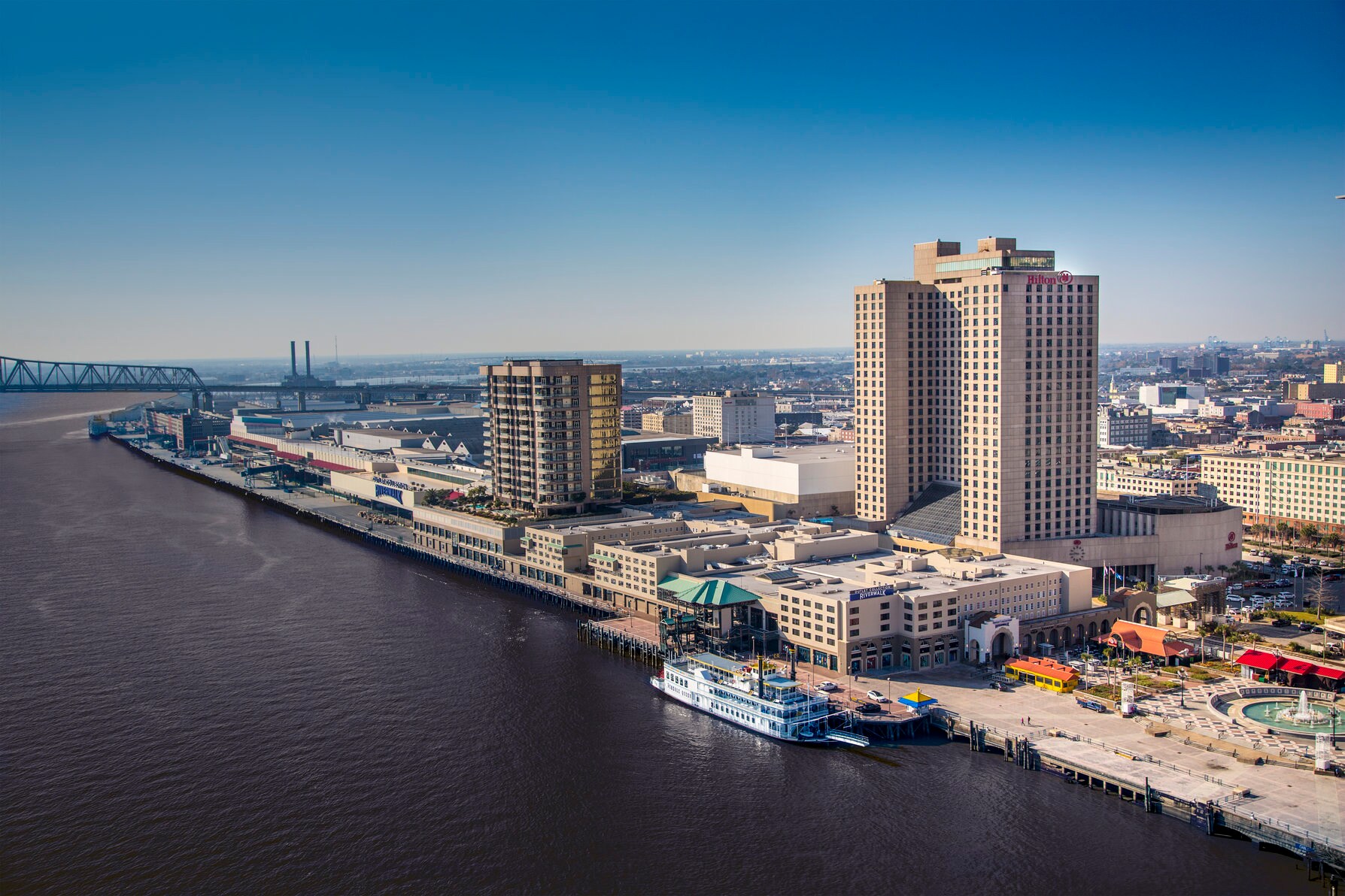 Hilton New Orleans Riverside - Tap to explore photos
