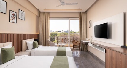 Foxtrail, Sector 42 - AM Hotel Kollection Room Type - Deluxe Twin With Balcony