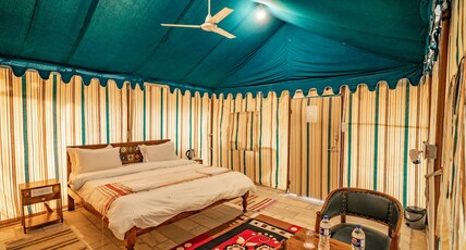 KK Resort & Camp (Pure Vegetarian) Room Type - Luxury Swiss Tent with Free Camel Safari
