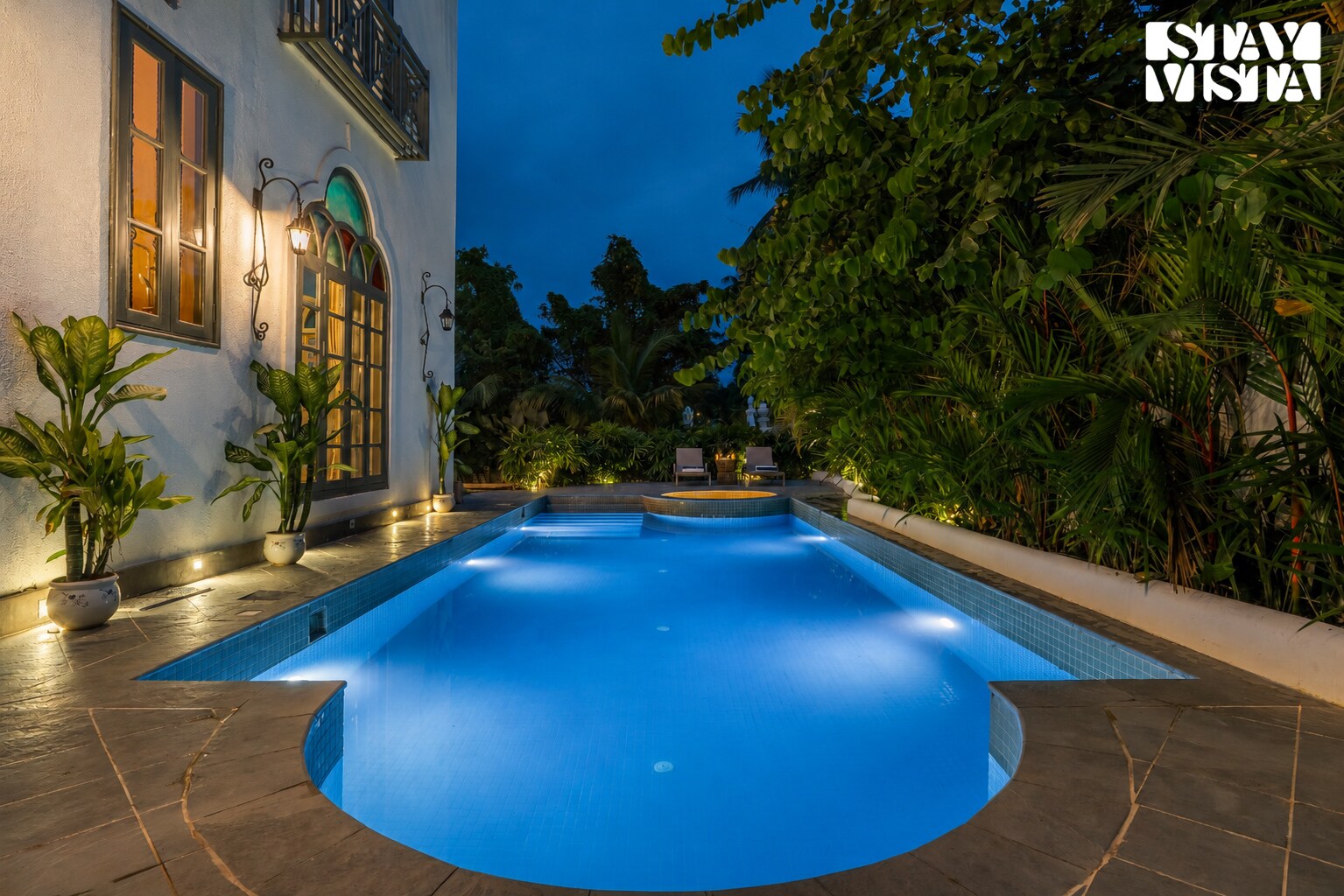StayVista at Maison 1 Estate w/ BBQ & Pool - Tap to explore photos