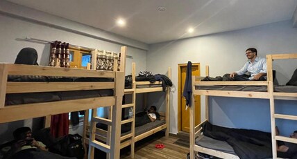 Wabi Sabi Hostel Room Type - 6-Bed Mixed Dorm with Attached Washroom