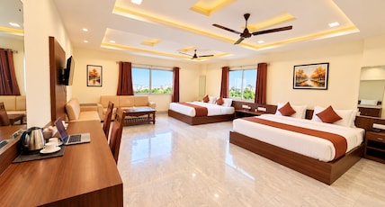 Hotel Raj Mahal Roorkee Room Type - Family Room with 2 Double Beds Hotel Raj Mahal Roorkee Room Type - Family Room with 2 Double Beds
