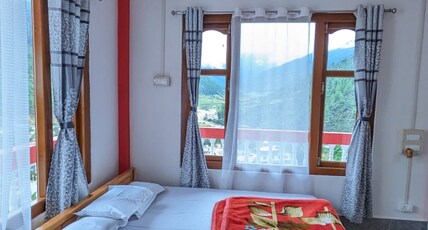 KUNJANG HOMESTAY Room Type - DOUBLE BED  DELUXE ROOM