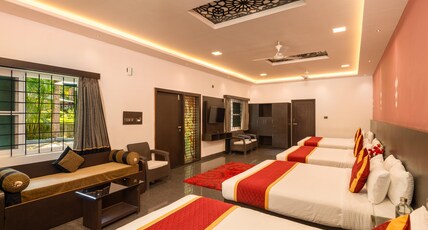 PARAMPARA RESORT & SPA- COORG Room Type - Jumbo Cottage Non Ac (5 Bed)