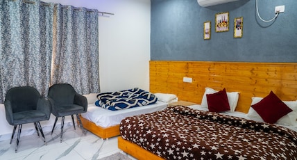 Qcent Bairagarh Resort Rishikesh Room Type - Family Deluxe Room with Balcony and Pool View for 4 Person Qcent Bairagarh Resort Rishikesh Room Type - Family Deluxe Room with Balcony and Pool View for 4 Person