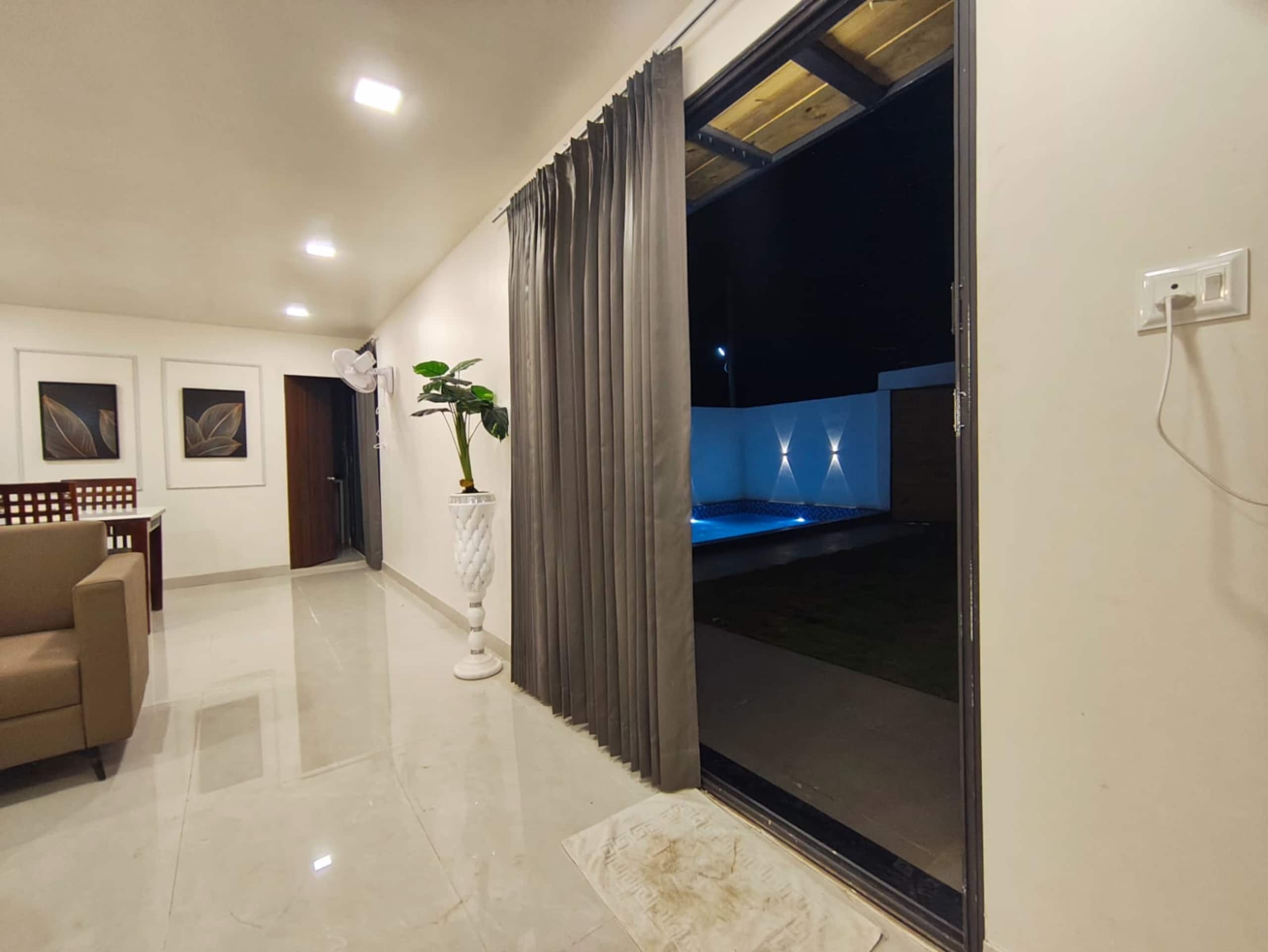 Velora Box Villa 2 bhk private Pool Garden Hall - Tap to explore photos