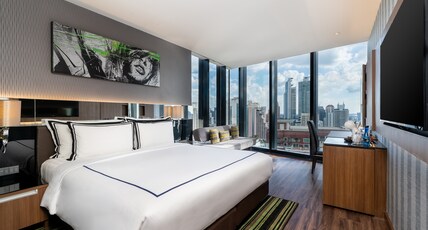 Montraj Continent Sukhumvit Bangkok Room Type - Deluxe King