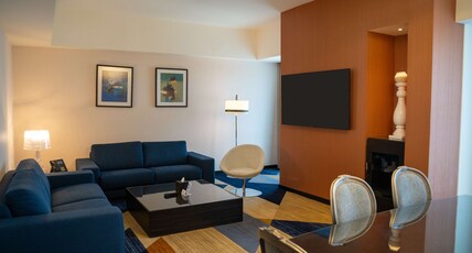 Hilton Amman Room Type - KING DELUXE ONE BEDRM STE