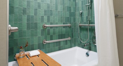 Kimpton Buchanan Hotel Room Type - 1 King Patio  Mobility Accessible Tub
