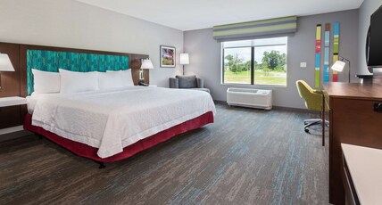 Hampton Inn & Suites Alachua I-75, FL Room Type - 1 KNG ACC ROLLIN SHWR NS
