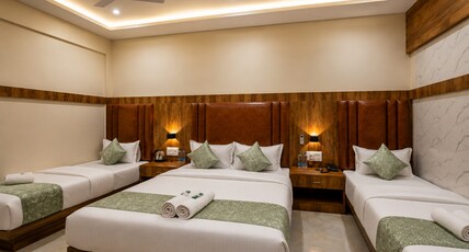 Hotel Heraa International Grant Road, Mumbai Room Type - Deluxe Quad Room