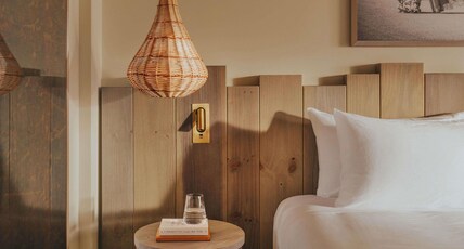 Hyde Ibiza Room Type - VIP SEA VIEW, 1 King bed, fridge, pool views, seating area, balcony
