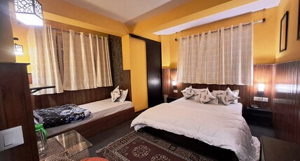 Hotel Kalika-Mall Road Room Type - Deluxe Triple Room