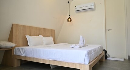 Namaste Beach Resort Room Type - AC Deluxe Room With Sit Out(2 Person)