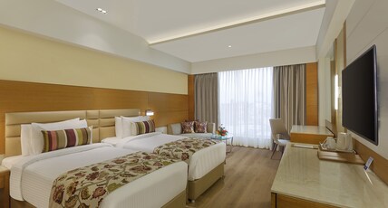 Nataraj Sarovar Portico Room Type - Superior Room - 2 Single Beds Nataraj Sarovar Portico Room Type - Superior Room - 2 Single Beds