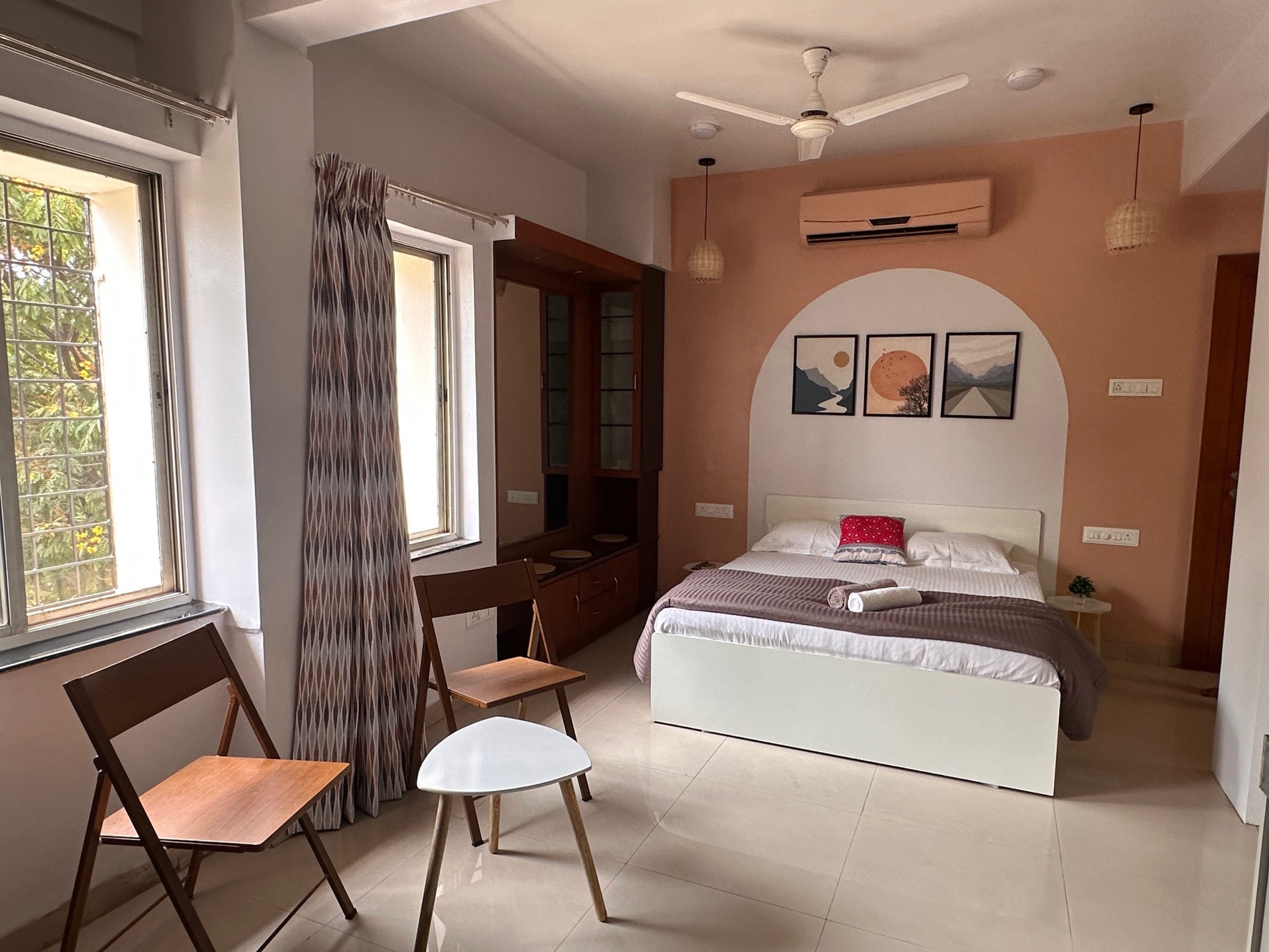 Coral | 1 BR Studio Apartment in Koregaon Park - Tap to explore photos